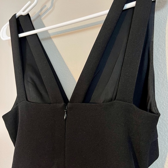 Express black jumpsuit with deep V and cutouts, never worn. - Picture 3 of 3